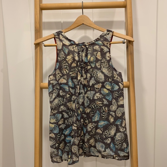 Anthropologie edme & esyllte butterfly top - Picture 2 of 3